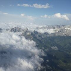 Verortung via Georeferenzierung der Kamera: Aufgenommen in der Nähe von Gemeinde St. Martin am Tennengebirge, Österreich in 2810 Meter